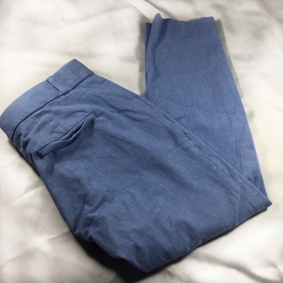 Banana Republic Light Blue Sloan Skinny Fit Pants - Picture 7 of 8